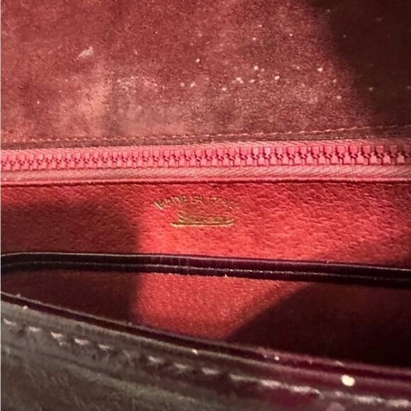 Gucci magenta pants leather vintage bag - Picture 11 of 16